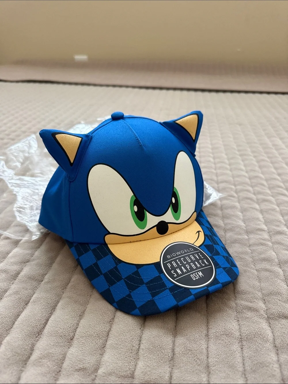Sonic the Hedgehog Blue Kids Snapback Hat